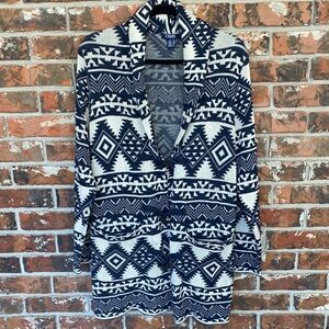 Chaps size large cardigan sweater
